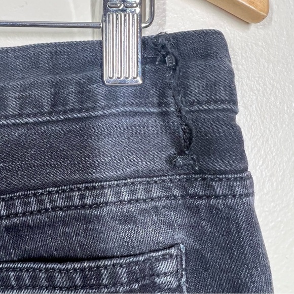 Denim X Alexander Wang Style 002 Tapered Leg Relaxed Fit Black Jeans Size 28 - Picture 12 of 13